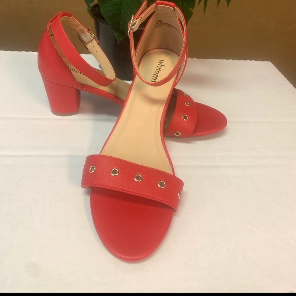 Sexy Red Comfort Heels